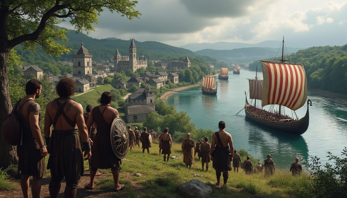 explore the rich history of paris from its celtic origins to the viking invasions in this concise and engaging first part of the series.