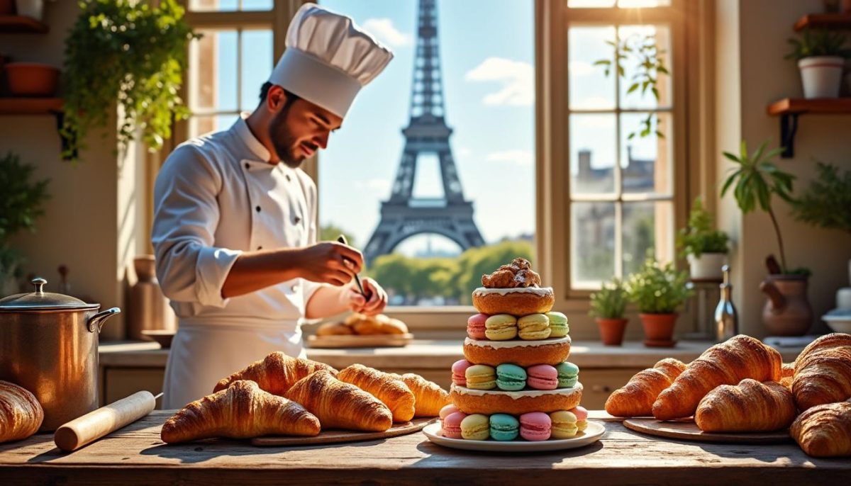 explore the rich flavors and techniques of french cooking and baking on a culinary journey through the heart of paris. perfect for food enthusiasts and aspiring chefs alike.