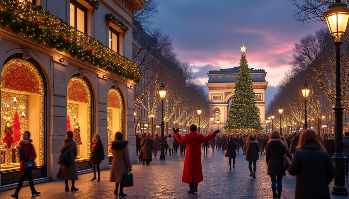 discover the enchanting champs-élysées in paris with its vibrant shopping, captivating spectacles, and dazzling festive holiday lights. experience the magic of this iconic avenue all year round.