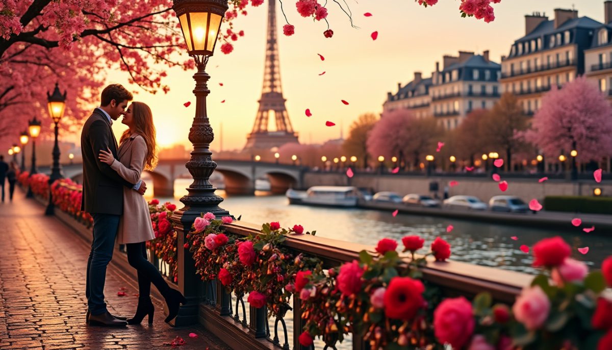 discover the enchanting romance of valentine's day in paris, the city of light. experience unforgettable moments, romantic dinners, and magical memories in the ultimate city for love.