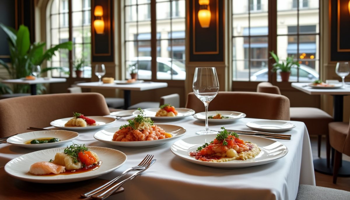 discover le gabriel restaurant, a luxurious dining experience blending exquisite japanese and french cuisine in paris' prestigious 8th arrondissement. perfect for gourmet lovers seeking elegance and innovation.
