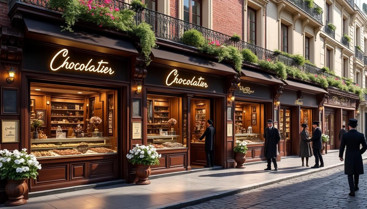 explore the finest chocolate shops in paris with our guide to five luxurious chocolatiers, offering exquisite handcrafted chocolates and delightful tasting experiences.