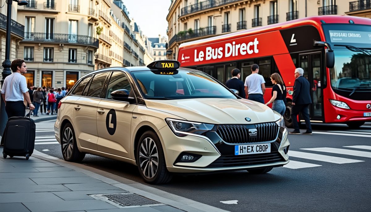 discover key insights into paris transportation in 2018, focusing on flat-rate taxi services and the convenient le bus direct shuttle, offering a practical guide for travelers.