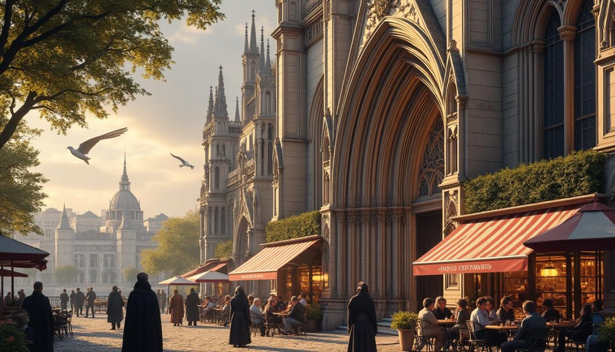 explore the rich history of saint-germain-des-prés church, from kings and vikings to monks and iconic parisian cafés. discover centuries of culture and stories in one enchanting destination.