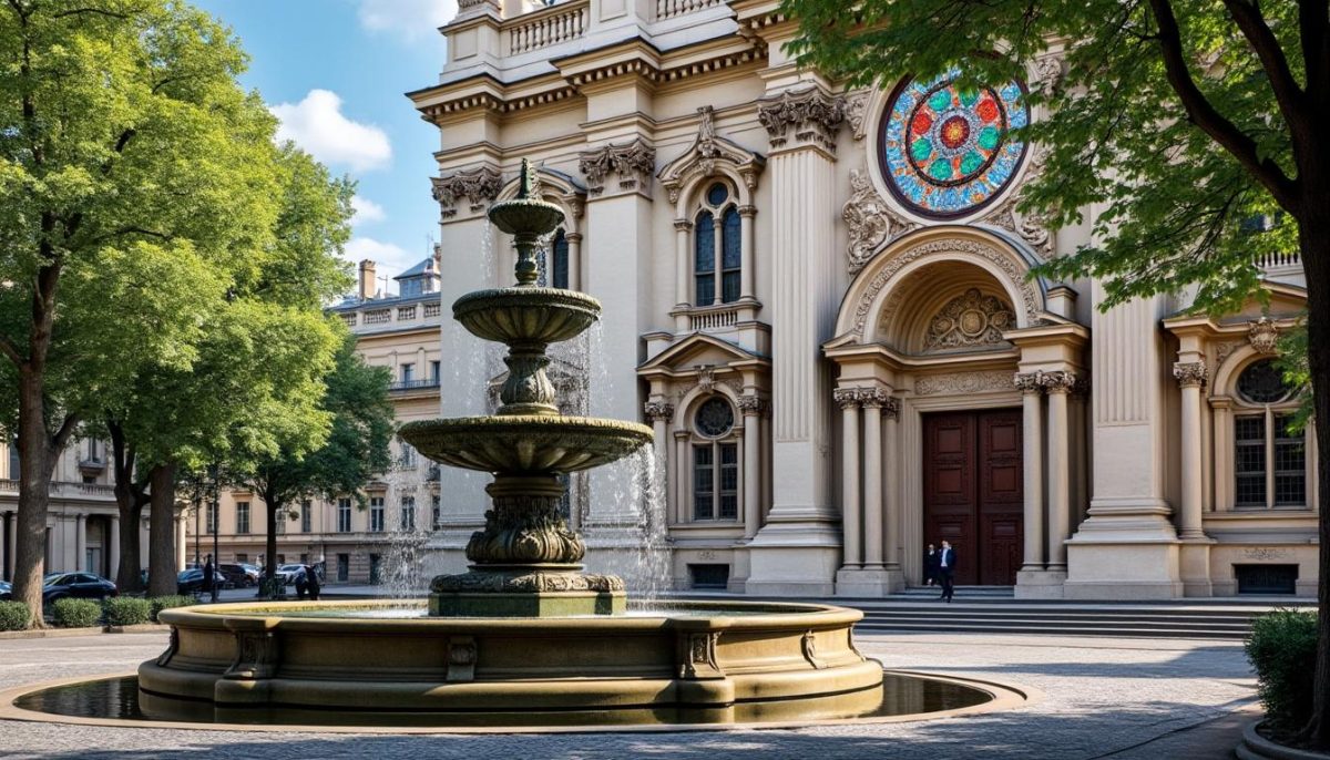 discover the rich history of saint-sulpice church and its iconic fountains nestled in the vibrant sixth arrondissement of paris. explore architectural beauty and cultural heritage in one of the city's most charming neighborhoods.