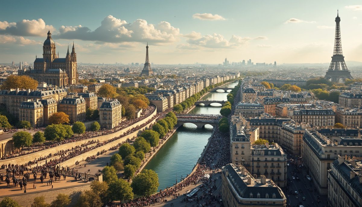 explore the dynamic population history of paris, tracing its growth and changes from 50 ad to the present day.