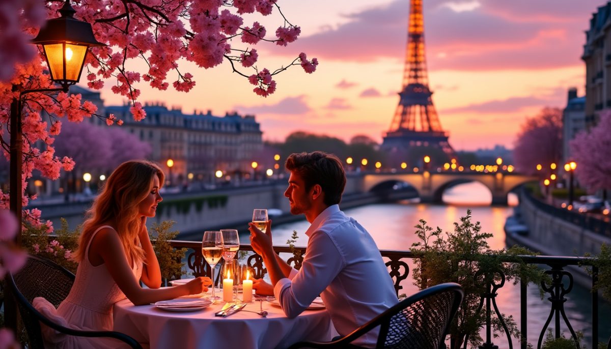 discover unforgettable ways to celebrate valentine's day in the heart of paris, from romantic dinners to enchanting walks along the seine.